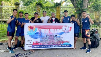 Pengurus Beladiri Muaythai Buton Maksimalkan Persiapan Atlet Porprov XIV