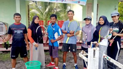 Jelang Porprov XIV, Atlet Tennis Lapangan Giat Latihan