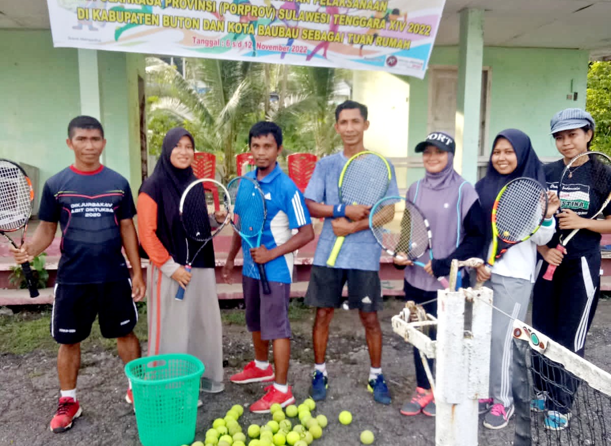 Jelang Porprov XIV, Atlet Tennis Lapangan Giat Latihan