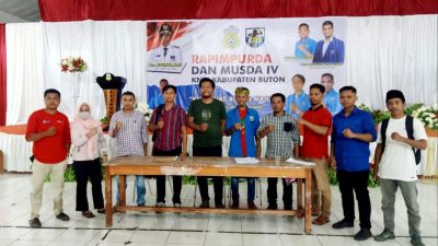 La Ode Jani Terpilih Jadi Ketua KNPI Buton