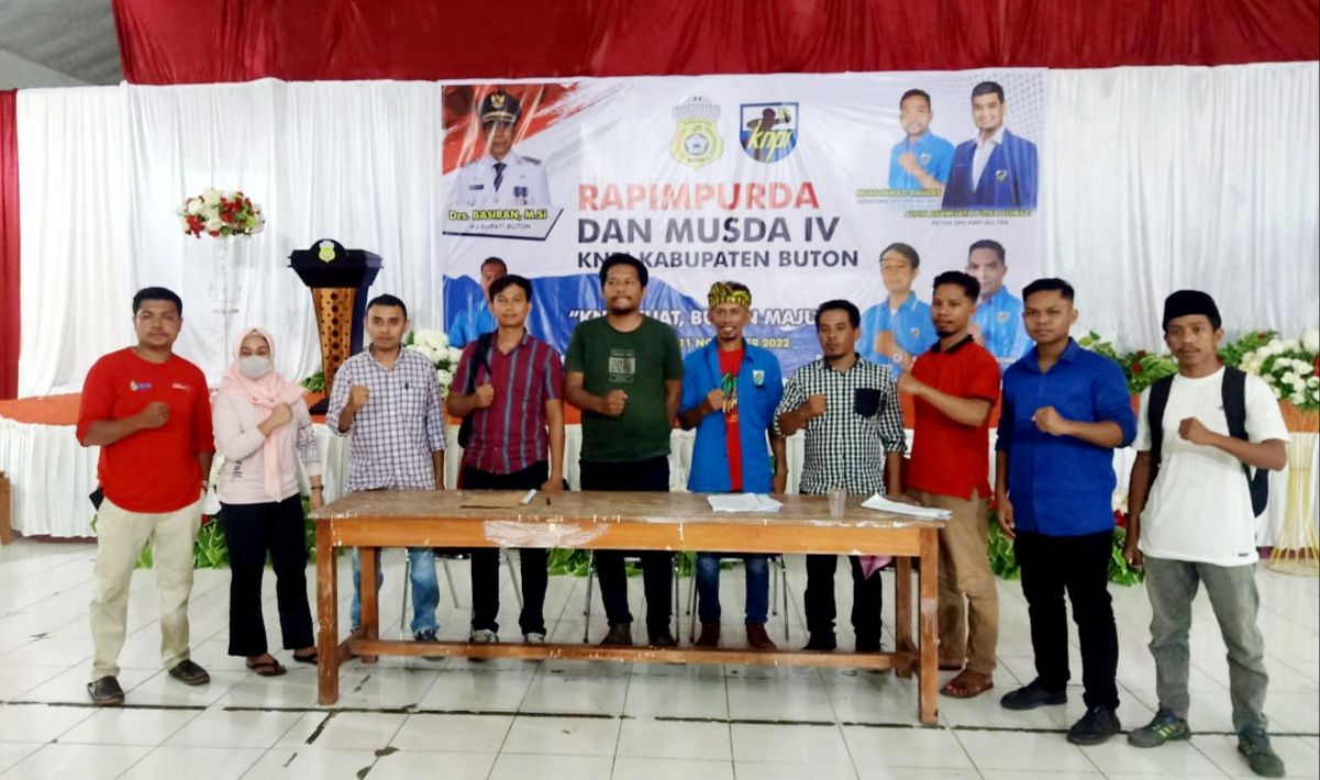 La Ode Jani Terpilih Jadi Ketua KNPI Buton