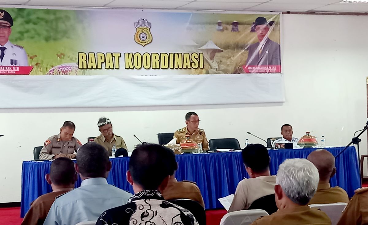 Persiapan Porprov XIV Sultra, Pemkab Buton Gelar Rapat Pemantapan