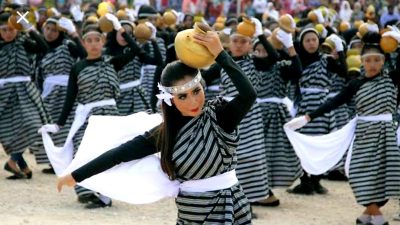 500 Penari Tari Kolosal Pembukaan Porprov Mulai Latihan