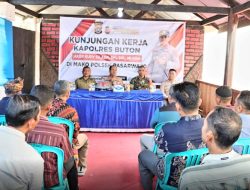 Kapolres Buton Kunker di Polsek
