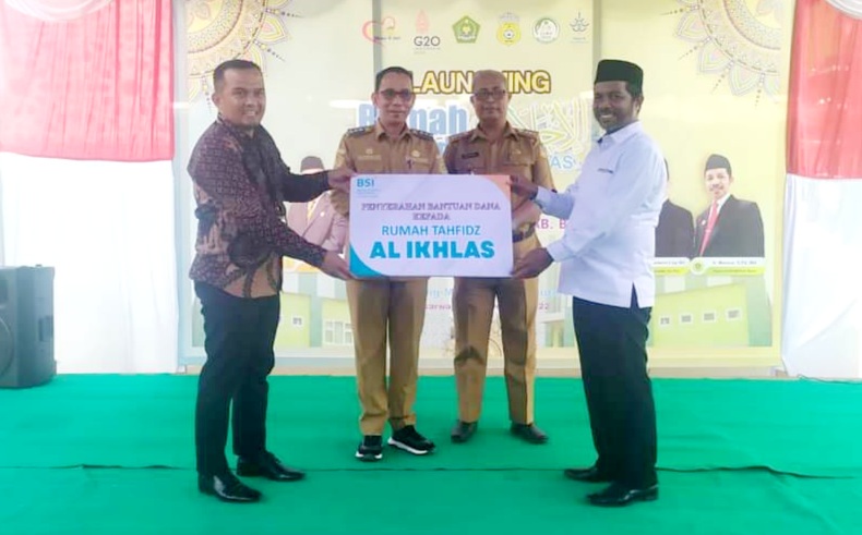 Launching Rumah Tahfidz Al-Ikhlas, Pj. Bupati Buton Ajak Bersedekah