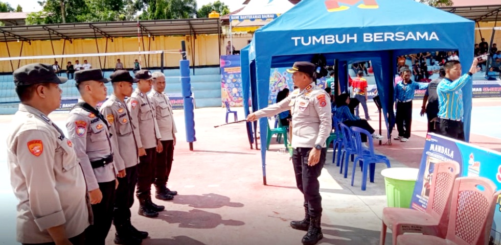 Polres Buton Siagakan Aparat di Semua Lomba Cabor Porprov XIV Sultra