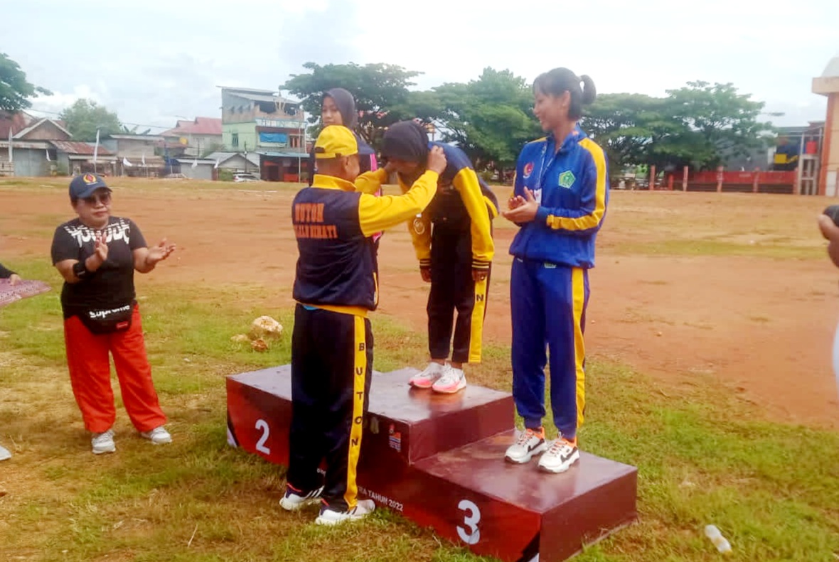 Atletik Sumbang Satu Emas untuk Buton