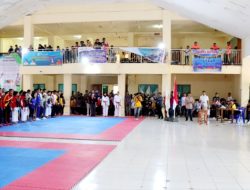 Kapolres Buton Buka Pertandingan Federasi Cabor Karate