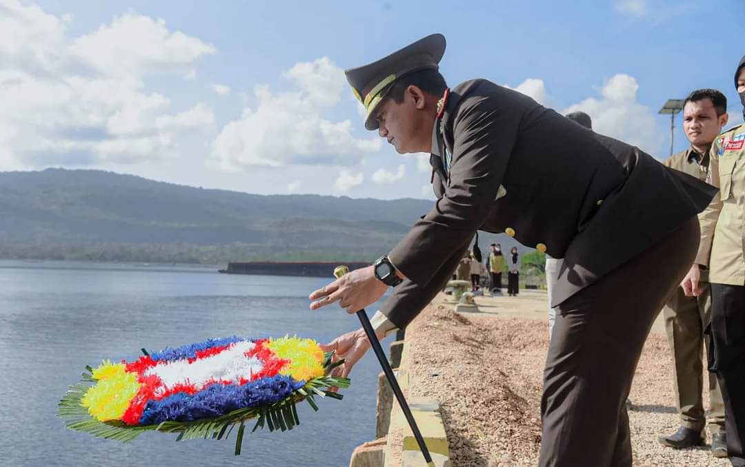 Kapolres Buton Pimpin Upacara Peringatan Hari Pahlawan Tahun 2022