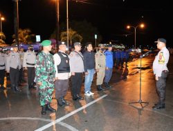 Pengamanan Porprov Sultra ke XIV Polres Baubau Gelar Patroli Gabungan