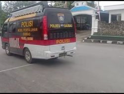 Sat Binmas Polres Baubau Berikan Himbauan Kamtibmas Jelang Porprov XIV