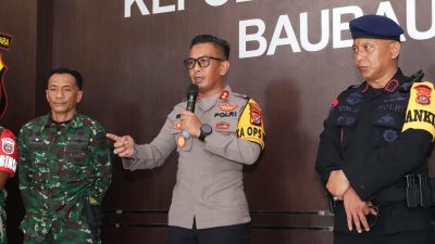 Polres Baubau gelar TFG Jelang Porprov Sultra XIV tahun 2022 di Kota Baubau