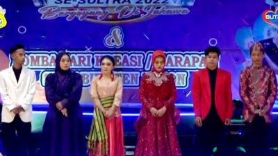 Andi Nur Safitri Pemenang Lomba Gebyar Dangdut Buton
