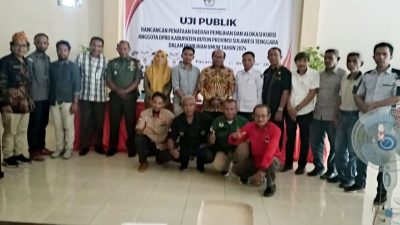 KPU Buton Uji Publik Rancangan Dapil ke Parpol