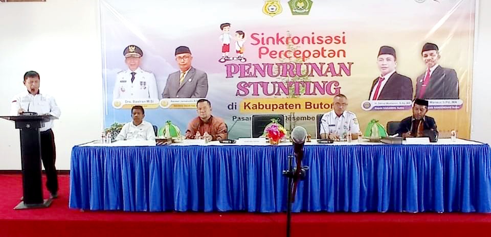 Kemenag Buton turut Andil dalam Percepatan Penurunan Stunting