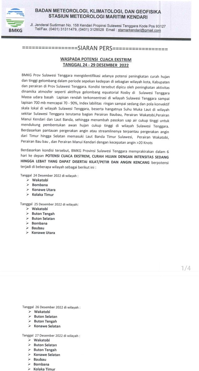 Gelombang Tinggi Menerjang Pesisir Pantai Banabungi, Nelayan Berhenti Melaut