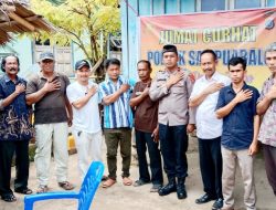 Polsek Sampuabalo Gelar “Jumat Curhat” Warga Dihimbau Tidak Eforia saat Malam Pergantian Tahun