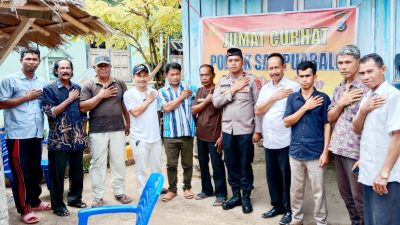 Polsek Sampuabalo Gelar “Jumat Curhat” Warga Dihimbau Tidak Eforia saat Malam Pergantian Tahun