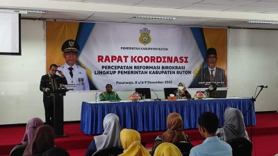 Pj Bupati Buton :”Reformasi Birokrasi Harus Dilakukan,”