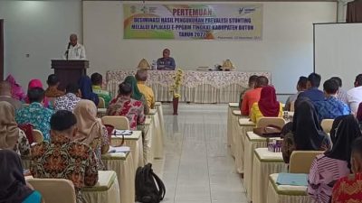 Pemkab Buton Komitmen Turunkan Stunting