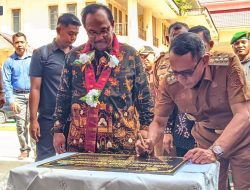 Deputi Perpustakaan RI bersama Pj Bupati Buton Resmikan Gedung Fasilitas Layanan Perpustakaan Daerah