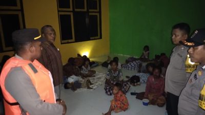 Ombak Terjang Permukiman, Warga Bajo Bahari Makmur Mengungsi di Sekolah