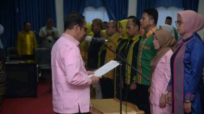 Pj. Bupati Buton Lantik Pengurus Dekranasda Buton 2022-2024