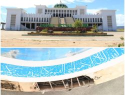 Gedung Masjid Islamic Center Baubau Kian Memprihatinkan