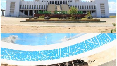 Gedung Masjid Islamic Center Baubau Kian Memprihatinkan