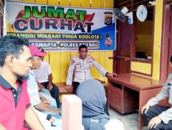 Tampung Aspirasi Warga, Polres Baubau gelar Jumat Curhat
