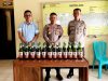 Polsek Bungi Amankan Puluhan Botol Miras Tanpa Izin
