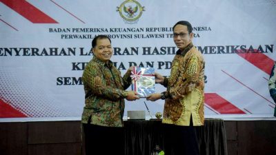 Pemkab Buton Terima LHP Kepatuhan Belanja Daerah