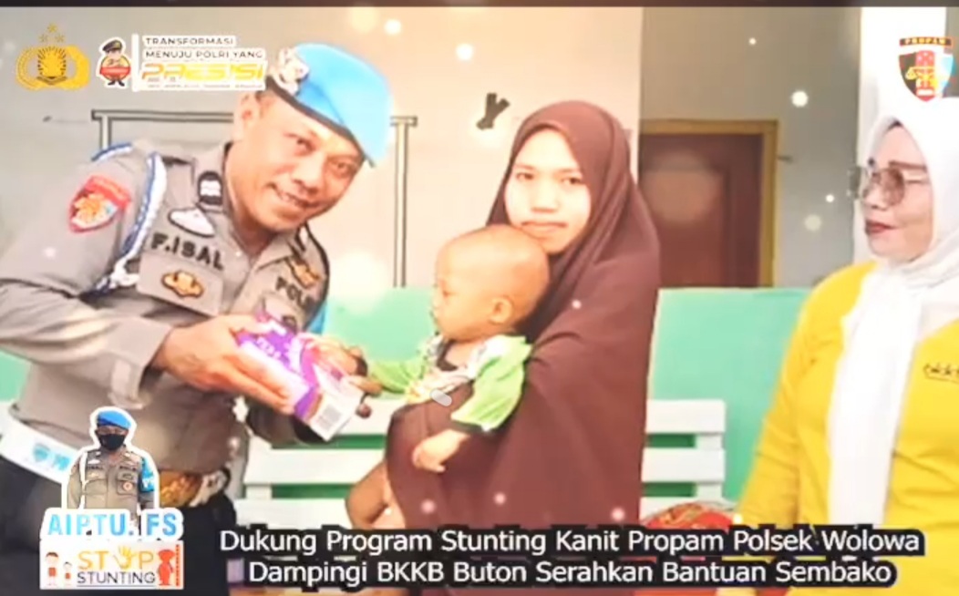 DPRD Buton Apresiasi Upaya BKKB dan Polisi Turunkan Angka Stunting di Buton