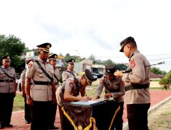 Waka Polres Baubau Berganti