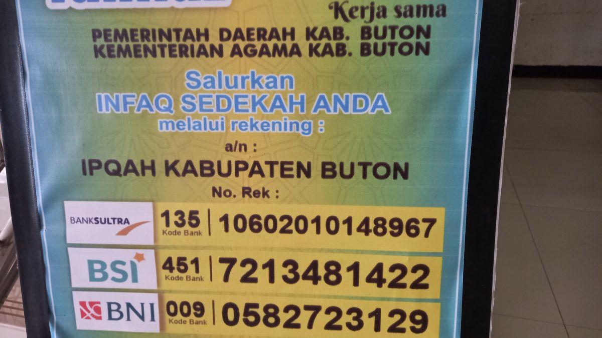 Bantu Ekonomi Warga, Pj Bupati Buton Ajak ASN Tunaikan Zakat Profesi Bantu Ekonomi Warga, Pj Bupati Buton Ajak ASN Tunaikan Zakat Profesi