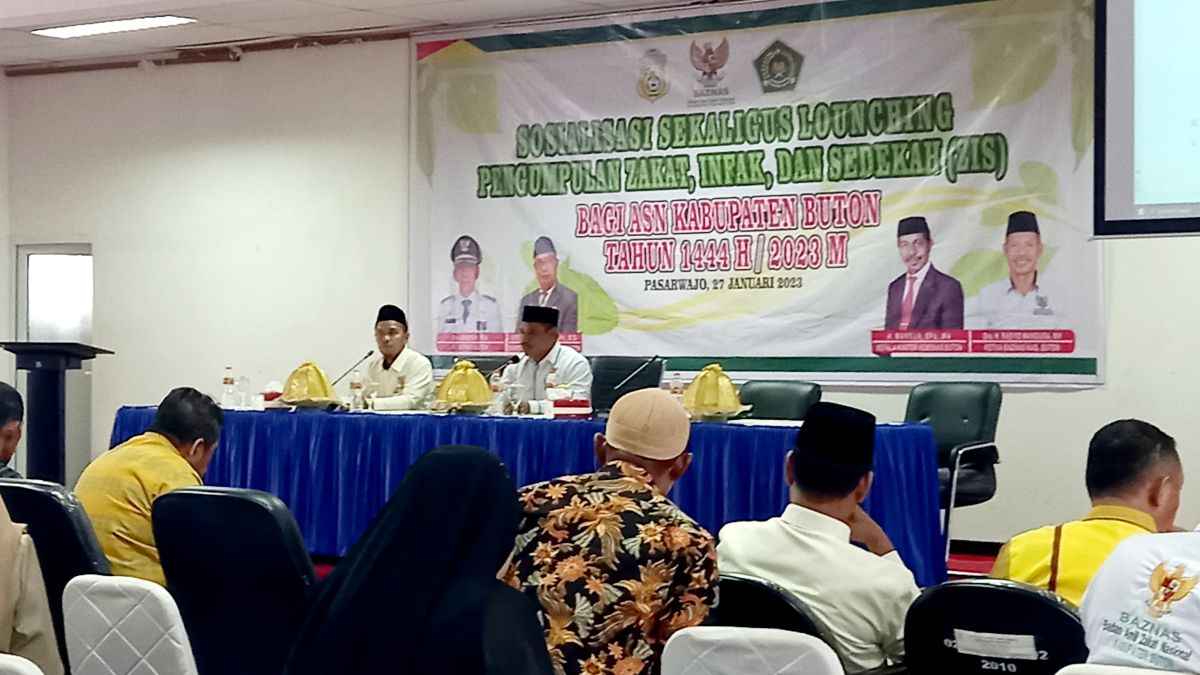 Pj. Bupati Buton Launching Pengumpulan Zakat, Infak, dan Sedekah Pj. Bupati Buton Launching Pengumpulan Zakat, Infak, dan Sedekah