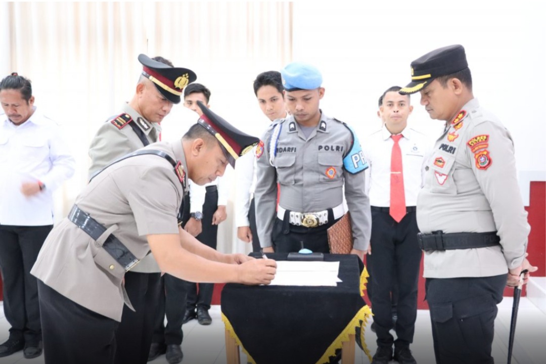 Kapolres Buton Lantik Kapolsek Batauga