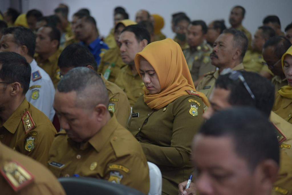 Apel Perdana Pasca Libur, Pj Bupati Tegaskan ASN harus Kreatif dan Inovatif Apel Perdana Pasca Libur, Pj Bupati Tegaskan ASN harus Kreatif dan Inovatif