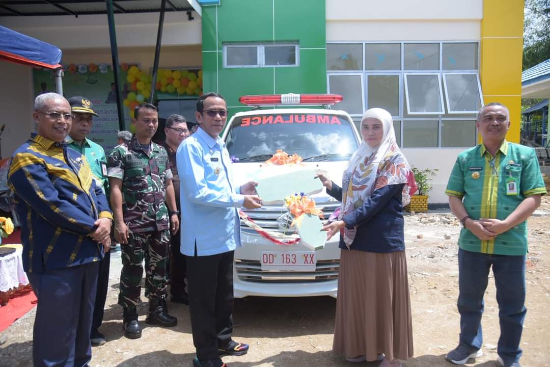 Pj Bupati Buton Resmikan Puskesmas Siotapina Pj Bupati Buton Resmikan Puskesmas Siotapina
