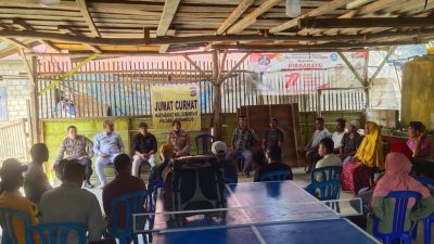 Polsek Sorawolio Gelar Jumat Curhat