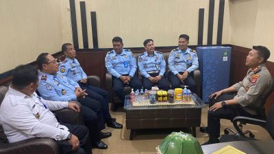 Kalapas Kunjungi Polres dan BNNK Baubau