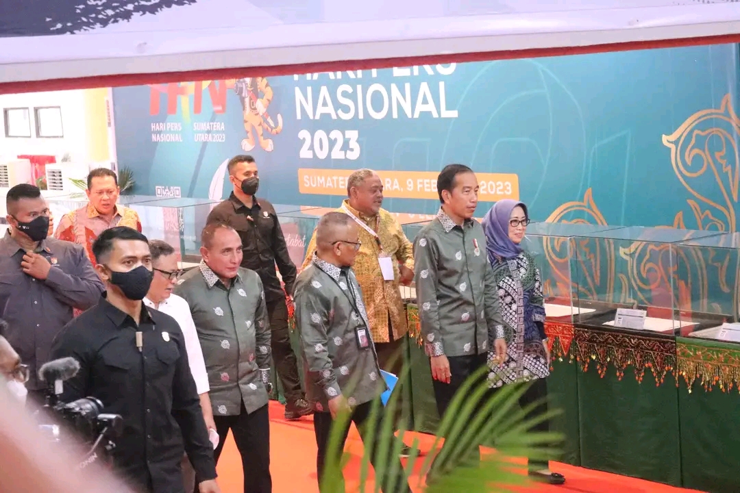 Puncak Peringatan HPN, Presiden Jokowi: Dunia Pers Sedang Tidak Baik-Baik Saja