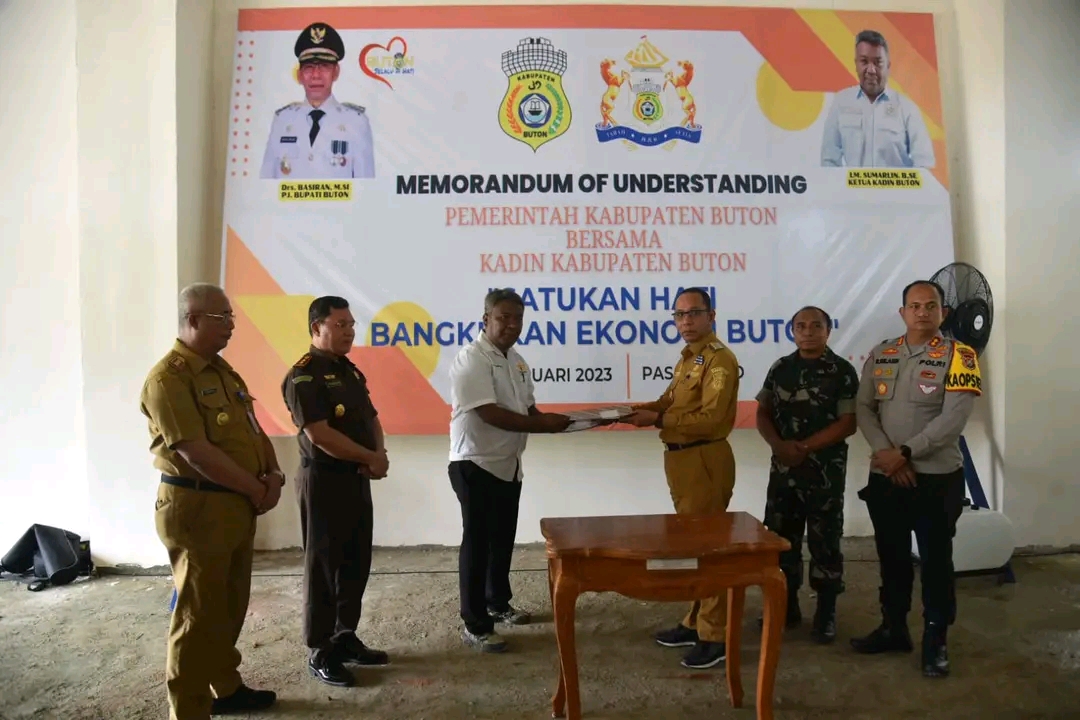 Komitmen Turunkan Stunting, Pj Bupati Buton Gelar Apel Akbar BSBS