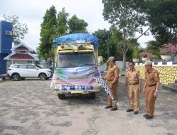 Tanggulangi Inflansi, Pemkab Buton Salurkan Cadangan Pangan Beras Pemerintah