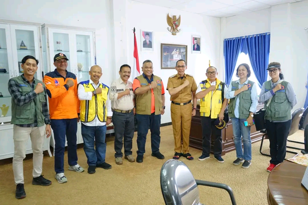 Pj. Bupati Buton Terima Kunjungan Tim Verifikasi Lapangan Rehabilitasi BNPB