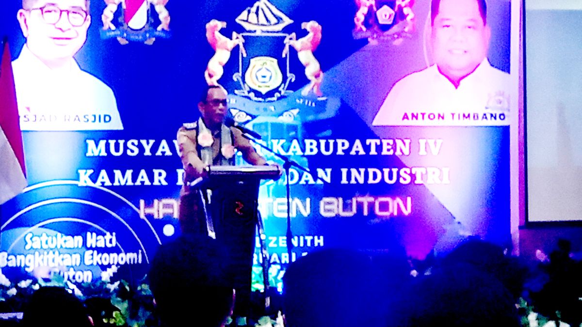 Pj Bupati Buton Buka Musda IV Kadin Buton