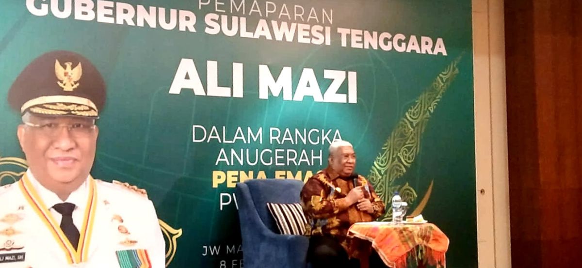 HPN 2023 di Medan, Gubernur Sultra Terima Anugerah Pena Emas PWI Pusat