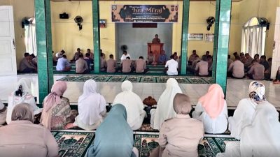 Polres Buton Gelar Peringatan Isra Mi’raj 1444 H