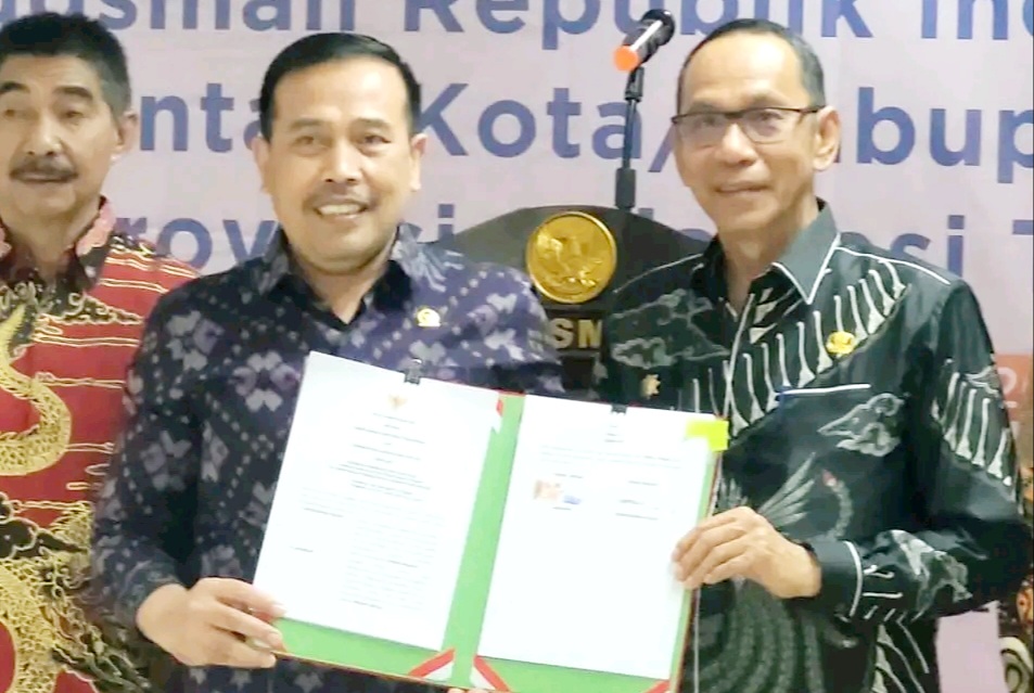 Pj. Bupati Buton Teken MoU dengan Ombusdman RI