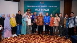 Gubernur Sultra Paparkan Kebebasan Pers pada Anugerah Pena Emas PWI Pusat di Medan